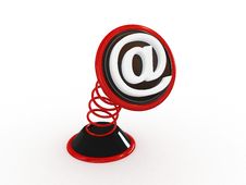 3d Email Symbol Spring Sign Royalty Free Stock Images 3d Email Symbol Spring Sign Royalty Free Stock Images
