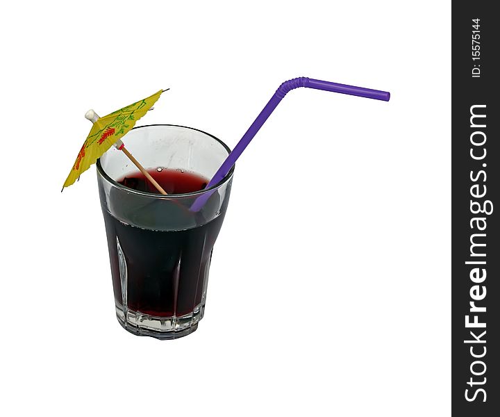 Exotic cocktail.
cocktail with umbrella.
juice cocktail.