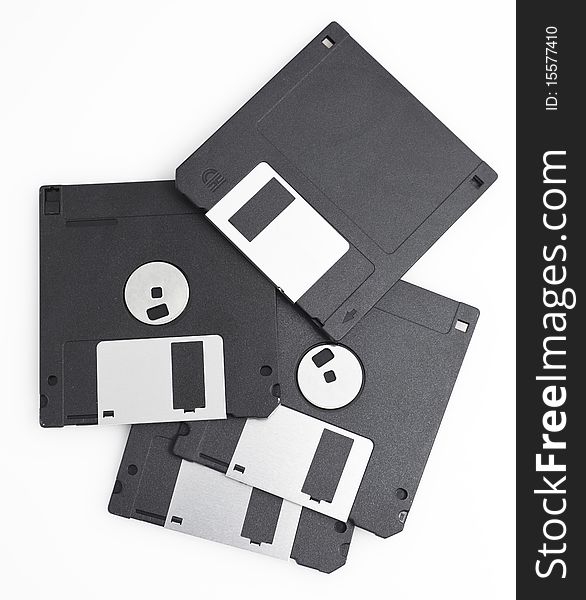 Black Floppy disks