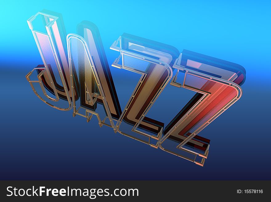 Abstract jazz background