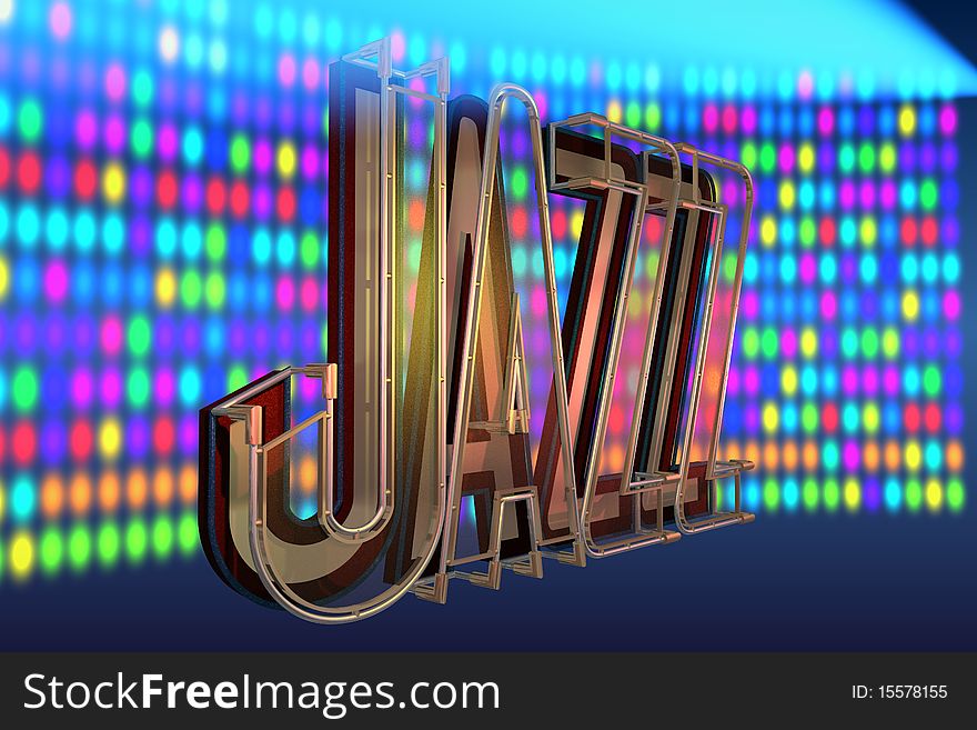 Abstract Jazz Background