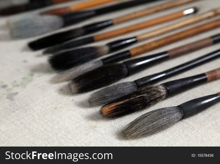 There are many used Chinese Brush pen