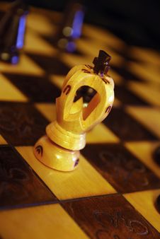King Of Chess Royalty Free Stock Photography