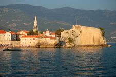 The Old Town Of Budva, Montenegro Stock Image The Old Town Of Budva, Montenegro Stock Image