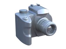 3d Render Of DSLR Camera Stock Photography 3d Render Of DSLR Camera Stock Photography