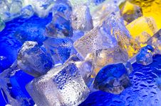 Colour Ice Stock Photography
