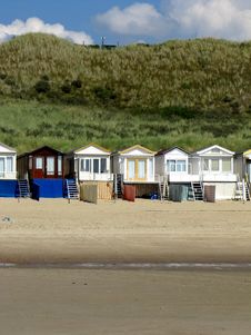 Beach Houses Royalty Free Stock Photography Beach Houses Royalty Free Stock Photography