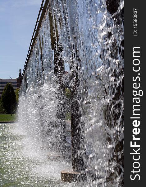 Source belonging to Yamaguchi's park, in Pamplona, Navarre. Source belonging to Yamaguchi's park, in Pamplona, Navarre.