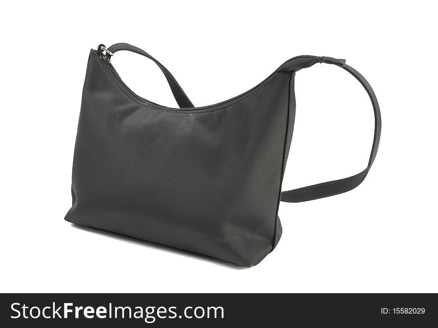 Black Female Bag | Isolated