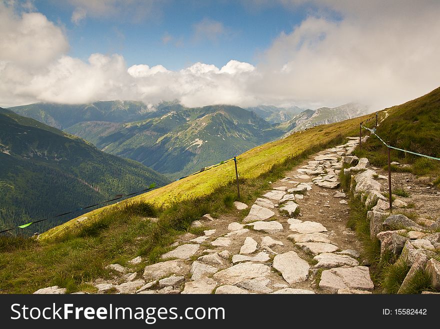 Mountain track