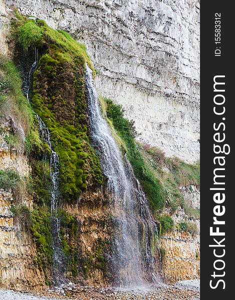 Small waterfall in Normandy