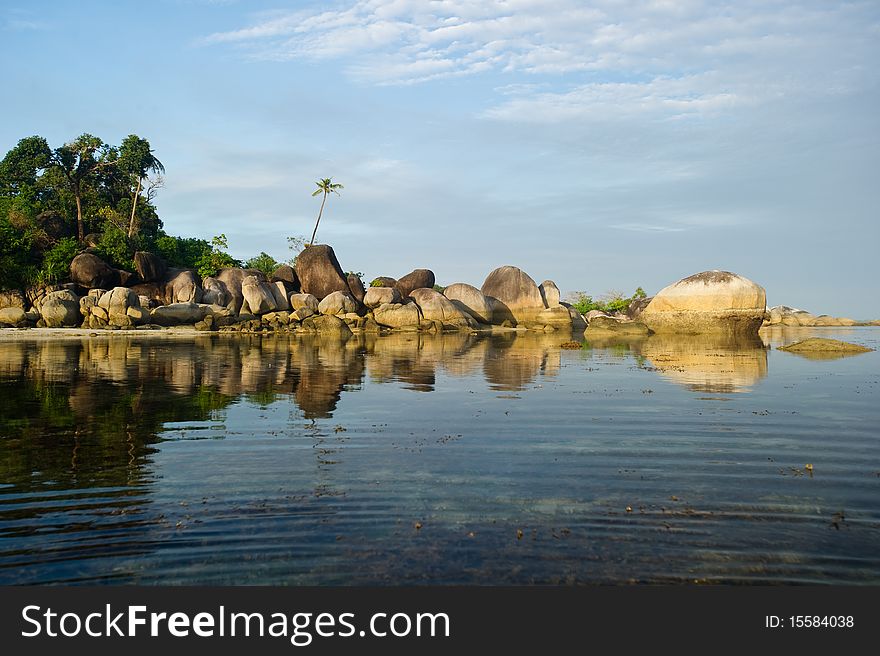 Sunrise At Belitung Indonesia