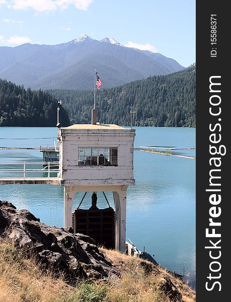 The 1927 hydroelectric plant at the Glines Canyon Dam, Elwha River, in the Olympic National Park, Washington State. The old hydroelectric dam is scheduled to be removed in 2011. The 1927 hydroelectric plant at the Glines Canyon Dam, Elwha River, in the Olympic National Park, Washington State. The old hydroelectric dam is scheduled to be removed in 2011.