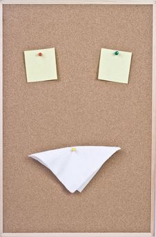Cork Bulletin Board Stock Image Cork Bulletin Board Stock Image