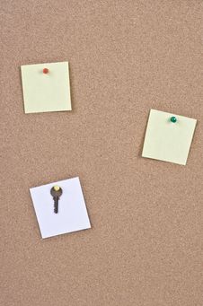Cork Bulletin Board Royalty Free Stock Images Cork Bulletin Board Royalty Free Stock Images