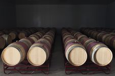 Wine Barrels Royalty Free Stock Photography Wine Barrels Royalty Free Stock Photography