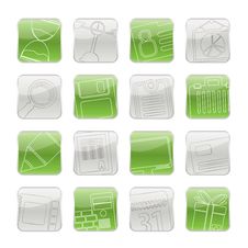 Business And Office Icons Stock Image Business And Office Icons Stock Image