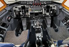 Airplane Cockpit Stock Photo Airplane Cockpit Stock Photo