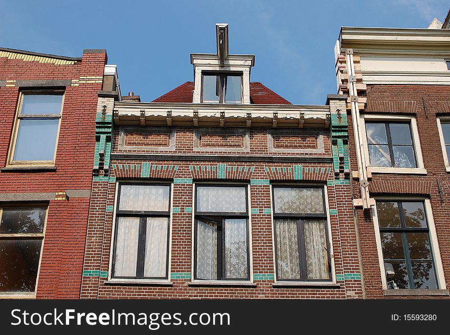 Some houses in Amsterdam, Holland