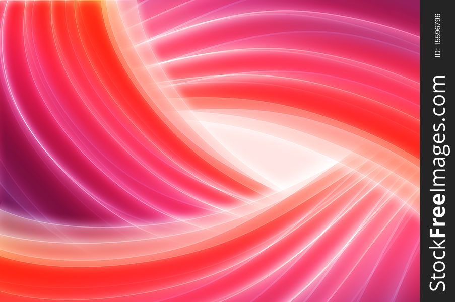 Red blurry waves and curved lines background. Red blurry waves and curved lines background