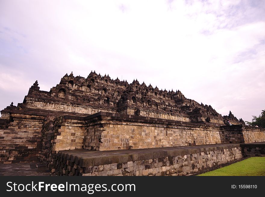 Photo taken of the Borobudur in Indonesia. Photo taken of the Borobudur in Indonesia