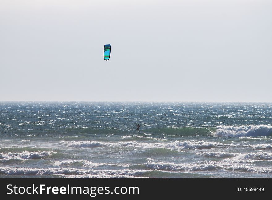 Oregon Coast wind surfing, seaside