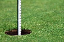 Golf Hole Royalty Free Stock Photo Golf Hole Royalty Free Stock Photo