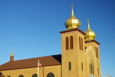 Church Steeple With Dome Stock Photography Church Steeple With Dome Stock Photography