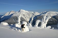 Ridge Skier Stock Images Ridge Skier Stock Images