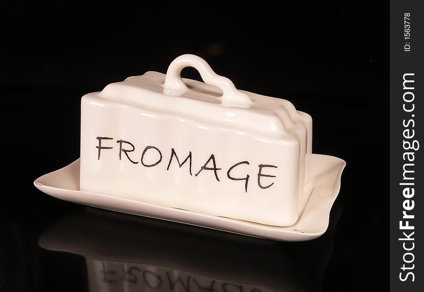 Ceramic butter dish