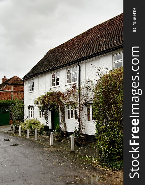 Quaint Village Cottage in a Rural England