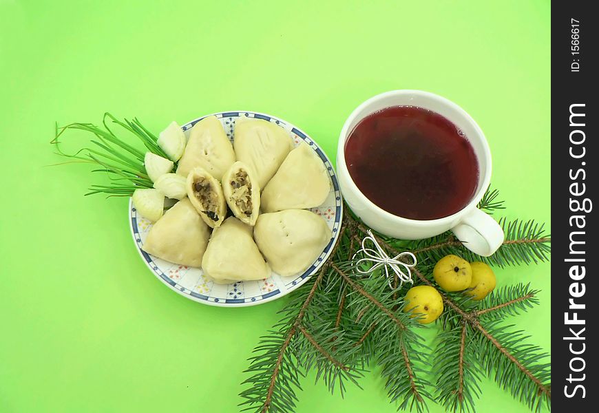 Christmas food (soup,christmas tree,all white