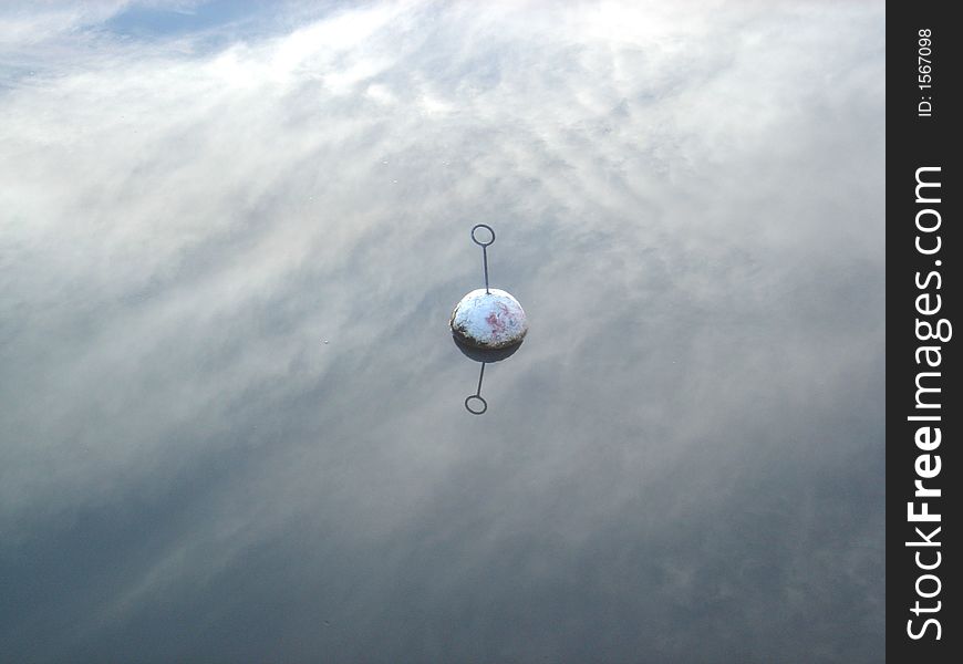 A buoy in the sky