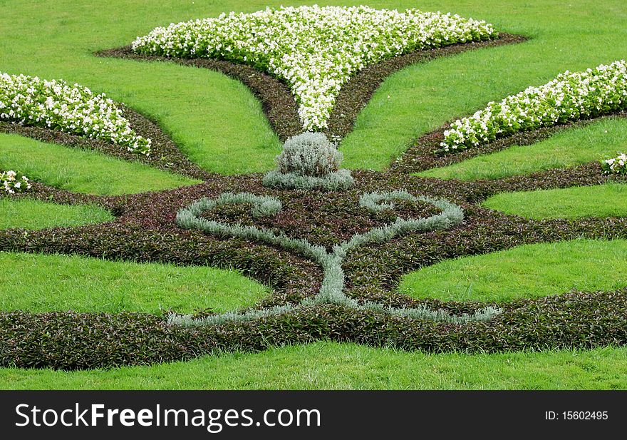 French garden, Prague Castle, Czech Republic