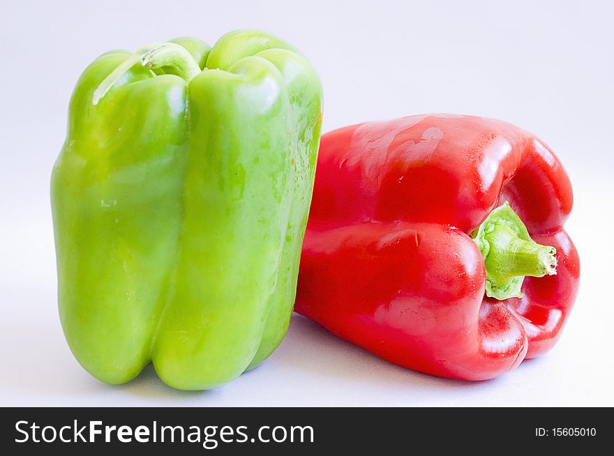 Beautiful peppers with amazing colors