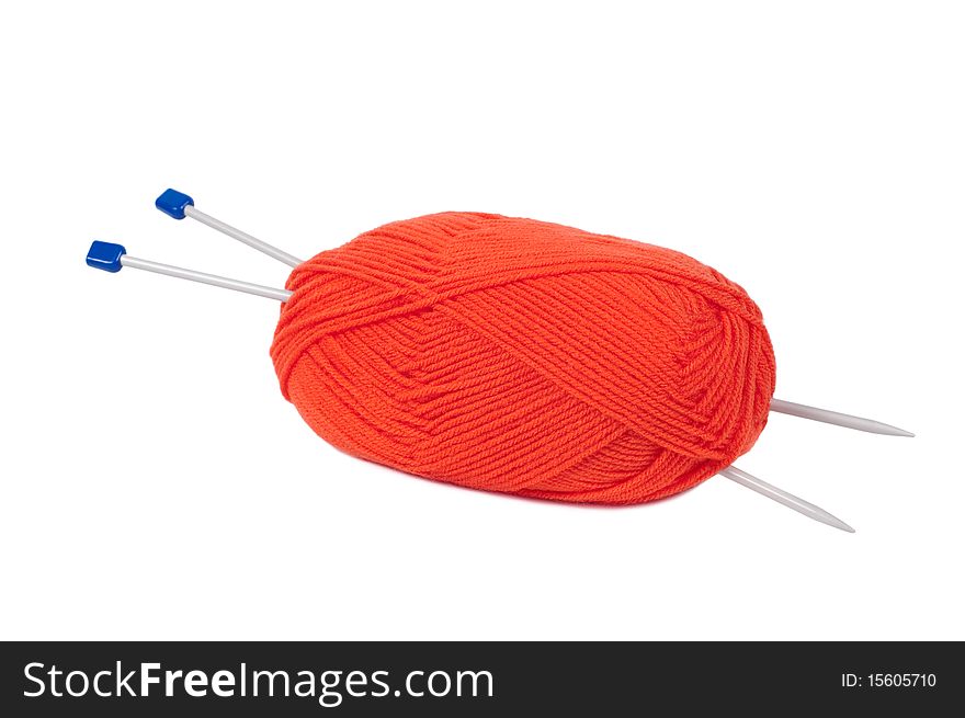 Threads for knitting.