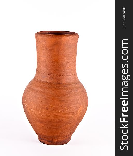 Ancient jug made from clay. Ancient jug made from clay