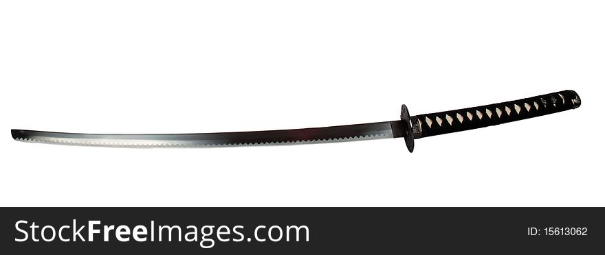 Sword isolated on a white background