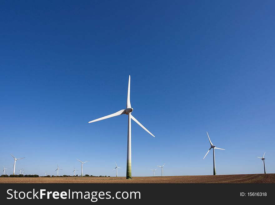 Germany/Europe: Alternative wind-park build for creating renewable energy. Germany/Europe: Alternative wind-park build for creating renewable energy.