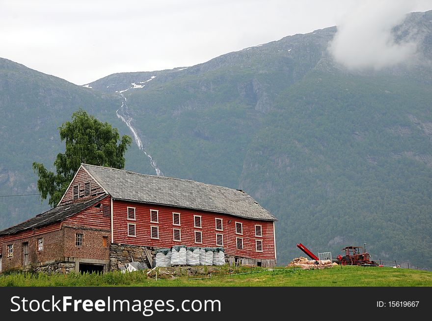 Farm Above Hardangerfjord