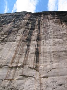 Canyon Wall Royalty Free Stock Images Canyon Wall Royalty Free Stock Images