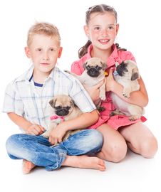 Brother And Sister Royalty Free Stock Images
