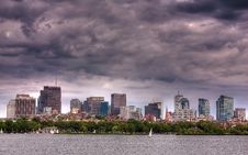 Boston Skyline Royalty Free Stock Photos Boston Skyline Royalty Free Stock Photos
