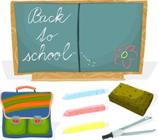 School Set 02 Royalty Free Stock Photography School Set 02 Royalty Free Stock Photography