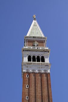 Venice, St. Marks Campanile Royalty Free Stock Images