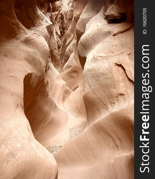 Little Wild Horse slot canyon in Southern Utah