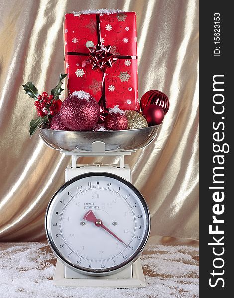 Christmas decorations and gifts baubbles. Christmas decorations and gifts baubbles