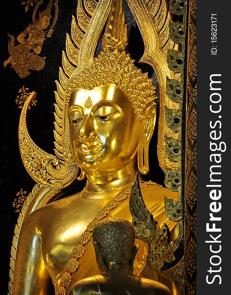 Image of Buddhachinaraj at Wat Yai ,Thailand