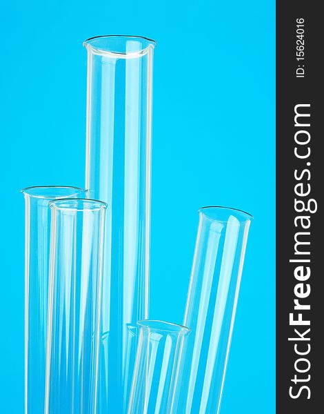 Glass Test Tubes In Laboratory