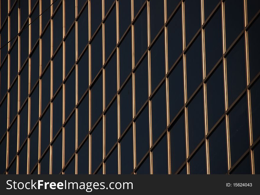 Office building. Side view. Sunny day. Office building. Side view. Sunny day.